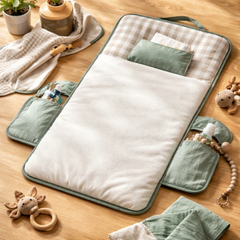 DIY — Matelas à langer nomade ultra‑pratique : facile à coudre et à emporter